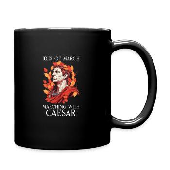 Jules César Histoire romaine Empire romain - Mug uni - noir - Droite