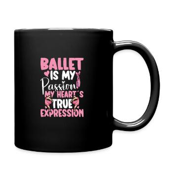 Ballet Ballerina Dance Dancer Dance Ballet - Full Colour Mug - black - Right