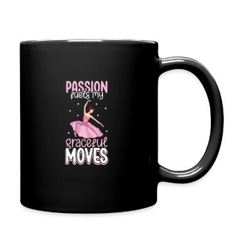 Ballet Ballerina Dance Dancer Dance Ballet - Full Colour Mug - black - Right