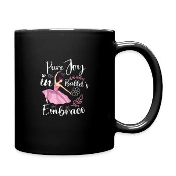 Ballet Ballerina Dance Dancer Dance Ballet - Full Colour Mug - black - Right