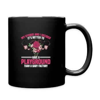 Hystérectomie pour restaurer la - Mug uni - noir - Droite