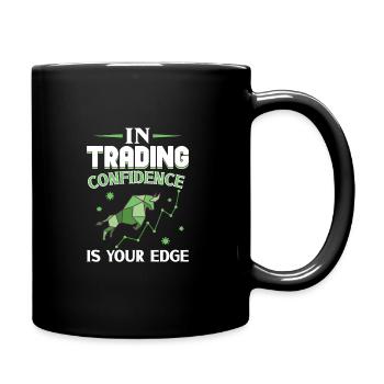 Stock Traders, Forex Traders, Investor Trading - Full Colour Mug - black - Right