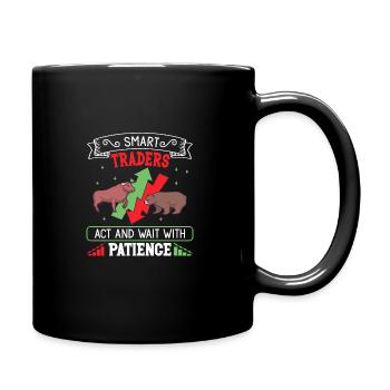 Stock Traders, Forex Traders, Investor Trading - Full Colour Mug - black - Right