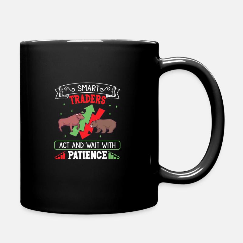 Traders d’actions, Traders Forex, Trading d’investisseurs - Mug uni - noir