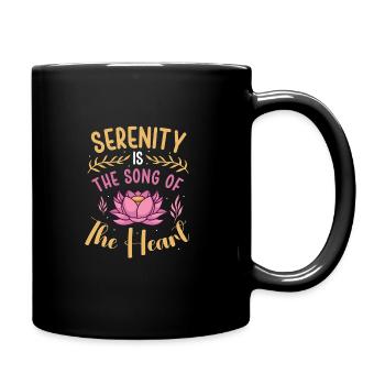 Yoga, Pleine conscience, Pratique, Méditation, Manifestation - Mug uni - noir - Droite