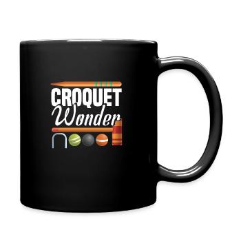 Croquet Mallet Croquet Club Croquet Player Croquet - Full Colour Mug - black - Right