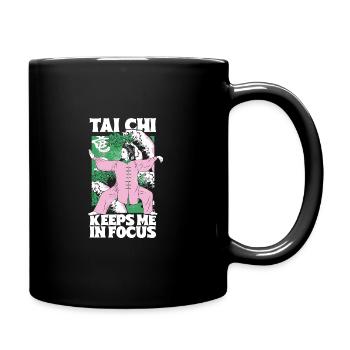 Yoga, Pleine conscience, Pratique, Méditation, Manifestation - Mug uni - noir - Droite