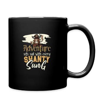 Sailors Sea Shanty Singing Ship Adventures - Mug uni - noir - Droite