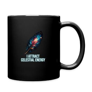 Yoga, Pleine conscience, Pratique, Méditation, Manifestation - Mug uni - noir - Droite