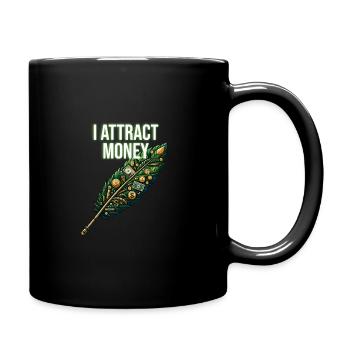 Yoga Mindfulness Practic Meditation Manifestation - Tasse einfarbig - Schwarz - Rechts