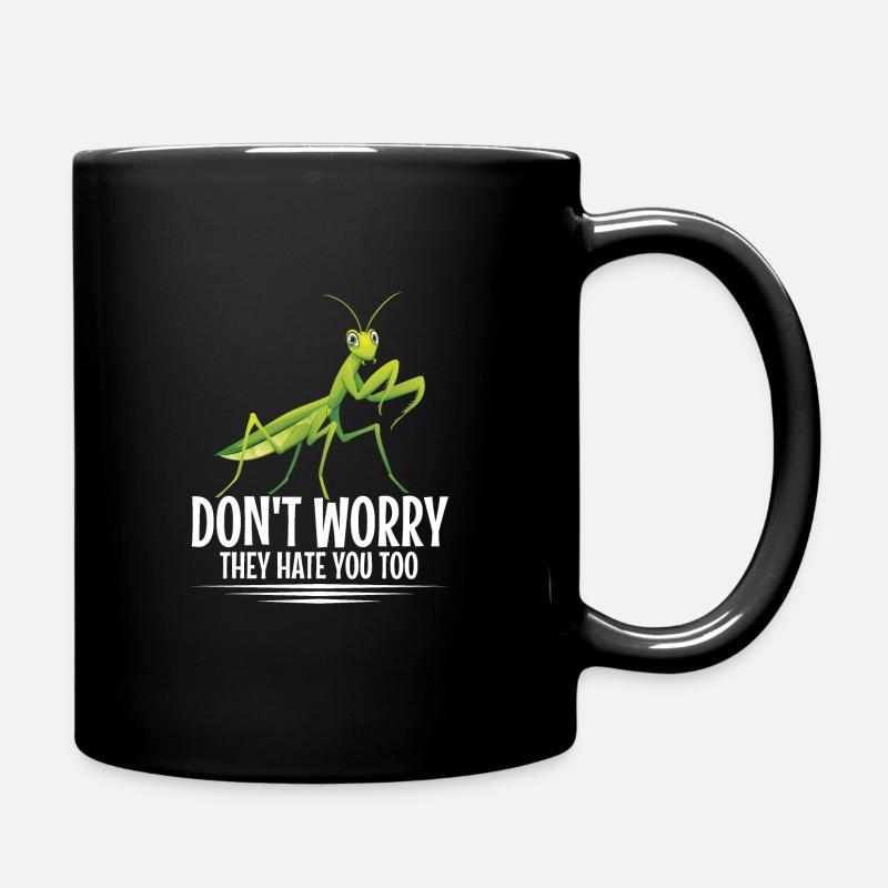 Gottesanbeterin-kostüm Futtergehege - Tasse einfarbig - Schwarz