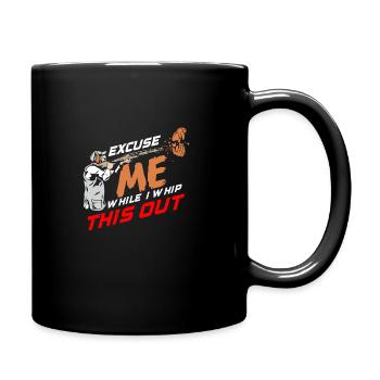Clay Pigeon Shooting Clay Pigeon Shooting Shooting - Full Colour Mug - black - Right