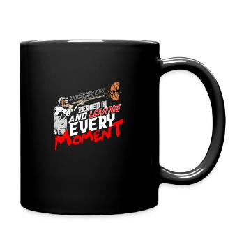 Tir au pigeon d’argile Tir au pigeon d’argile - Mug uni - noir - Droite