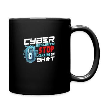 Cybersecurity Specialist - Full Colour Mug - black - Right