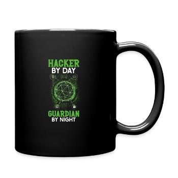 Ethical Hacking Analyst Ethical Cyber Security - Full Colour Mug - black - Right