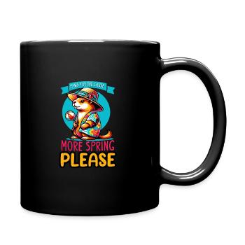 Groundhog Day Enthusiasts 2024, February 2 - Full Colour Mug - black - Right