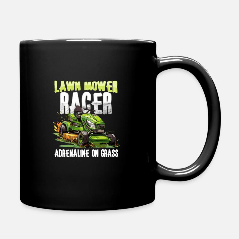Rasenmäher-rennen Rasenmäher-rennen Rasenmäher - Tasse einfarbig - Schwarz