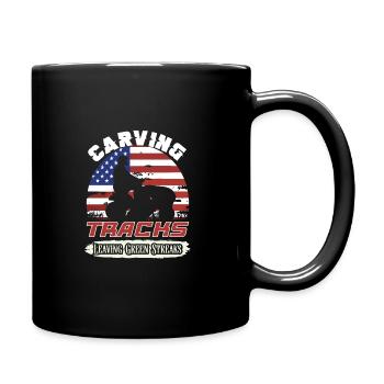 Tondeuse à gazon Tondeuse à gazon de course Tondeuse à gazon de course - Mug uni - noir - Droite