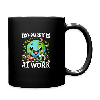 Lombriciculture Jardinage de vers de terre Vermiculture - Mug uni - noir - Droite
