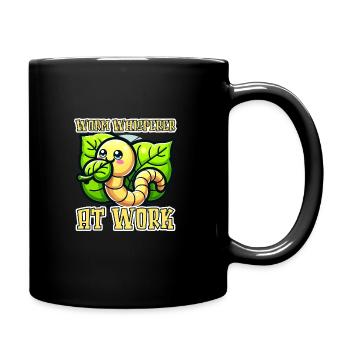 Lombriciculture Jardinage de vers de terre Vermiculture - Mug uni - noir - Droite