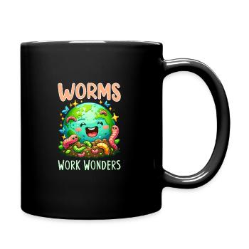 Lombriciculture Jardinage de vers de terre Vermiculture - Mug uni - noir - Droite