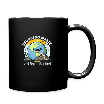 Lombriciculture Jardinage de vers de terre Vermiculture - Mug uni - noir - Droite