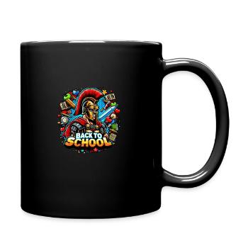 Gladiator School Teacher Of Ancient Rome - Full Colour Mug - black - Right