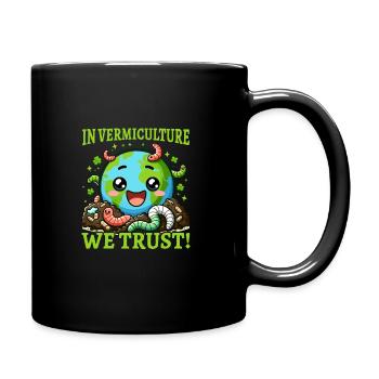 Lombriciculture Jardinage de vers de terre Vermiculture - Mug uni - noir - Droite