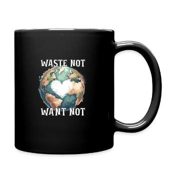 Élevage de vers, jardinier de vers de terre, lombriculture - Mug uni - noir - Droite