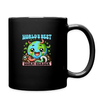 Lombriciculture Jardinage de vers de terre Vermiculture - Mug uni - noir - Droite