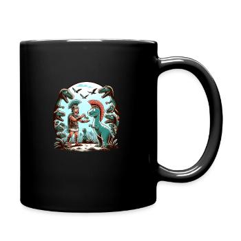 Jules César Histoire romaine Empire romain - Mug uni - noir - Droite