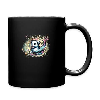 Paranormal Investigator Ghost Halloween Evp Haunte - Full Colour Mug - black - Right