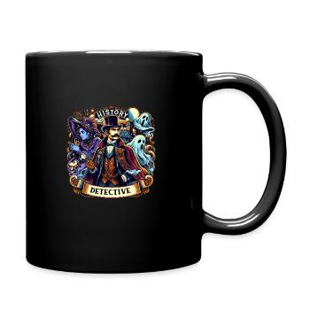 Paranormal Investigator Ghost Halloween Evp Haunte - Full Colour Mug - black - Right