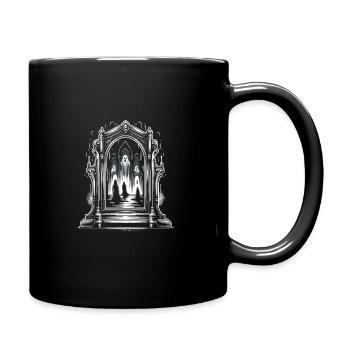 Paranormal Investigator Ghost Halloween Evp Haunte - Full Colour Mug - black - Right