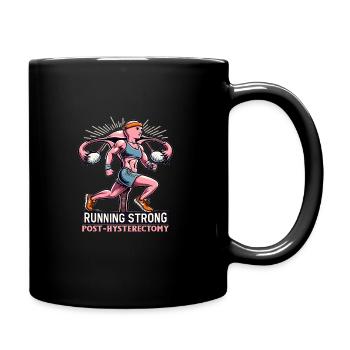Hysterectomy surgery to restore the - Full Colour Mug - black - Right