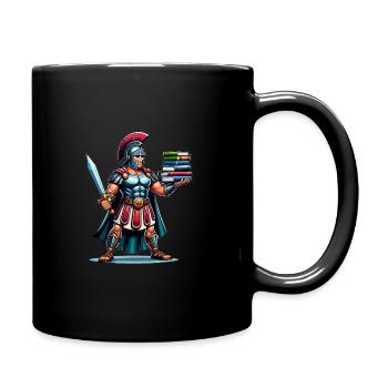 Jules César Histoire romaine Empire romain - Mug uni - noir - Droite