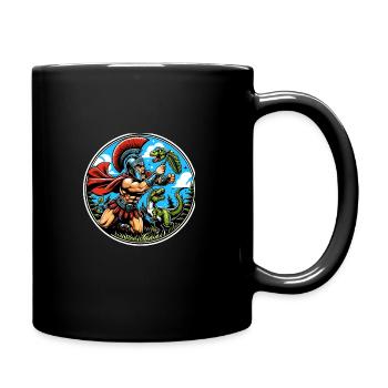 Jules César Histoire romaine Empire romain - Mug uni - noir - Droite