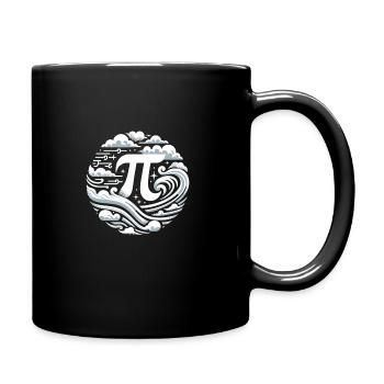 Funny Pi Day 2024 3.14 Pi Symbole numérique Mathématiques - Mug uni - noir - Droite