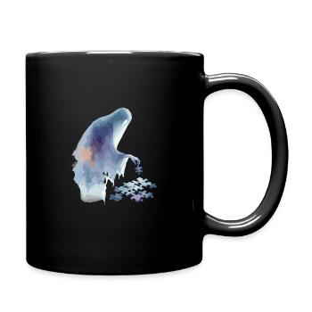 Puzzle Lover Jigzaw Puzzle Brettspiel Puzzler - Tasse einfarbig - Schwarz - Rechts