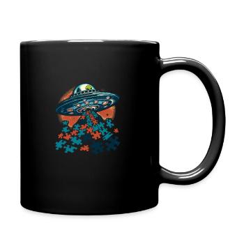 Puzzle Lover Jigzaw Puzzle Board Game Puzzler - Full Colour Mug - black - Right