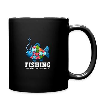 Puzzle Lover Jigzaw Puzzle Board Game Puzzler - Full Colour Mug - black - Right