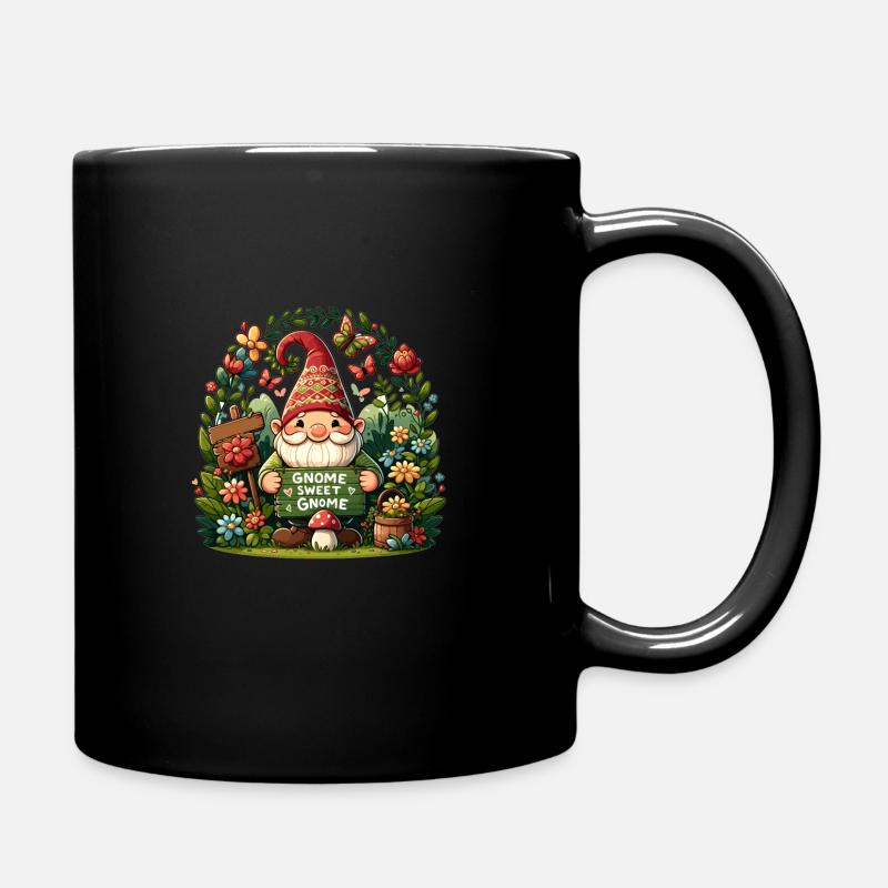 Gartenzwerge Gnome Lover Funny Gnome Gardening - Tasse einfarbig - Schwarz