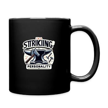 Blacksmith Metalworker Bladesmith Metal - Full Colour Mug - black - Right