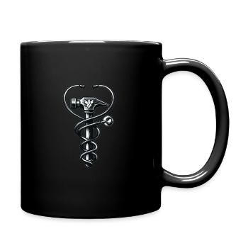 Blacksmith Metalworker Bladesmith Metal - Full Colour Mug - black - Right