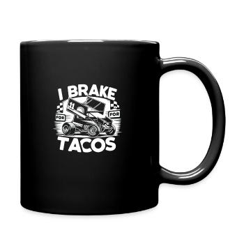 Sprint Car Mom Dirt Track Racing Jour de course - Mug uni - noir - Droite