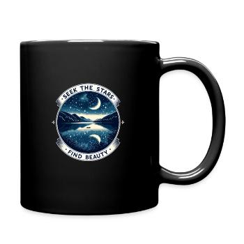 Astrophotography Astronomy Space Camera - Full Colour Mug - black - Right