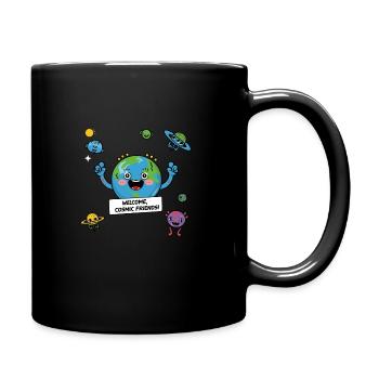 T Shirt WithJoin Cosmic Friends : Out-of-t - Mug uni - noir - Droite