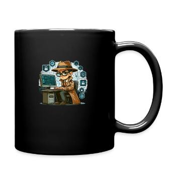 Analyste en piratage éthique Cybersécurité éthique - Mug uni - noir - Droite