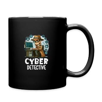 Ethical Hacking Analyst Ethical Cyber Security - Full Colour Mug - black - Right