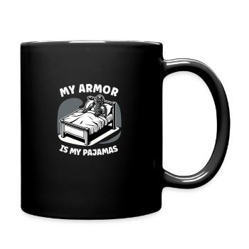 Chevalier Chevalier Armure Renaissance Médiévale - Mug uni - noir - Droite